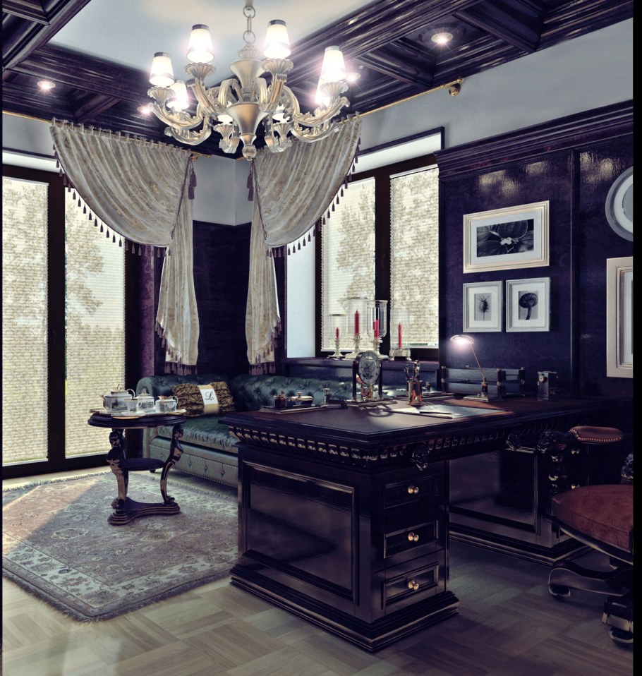Кабинет в стиле Ампир