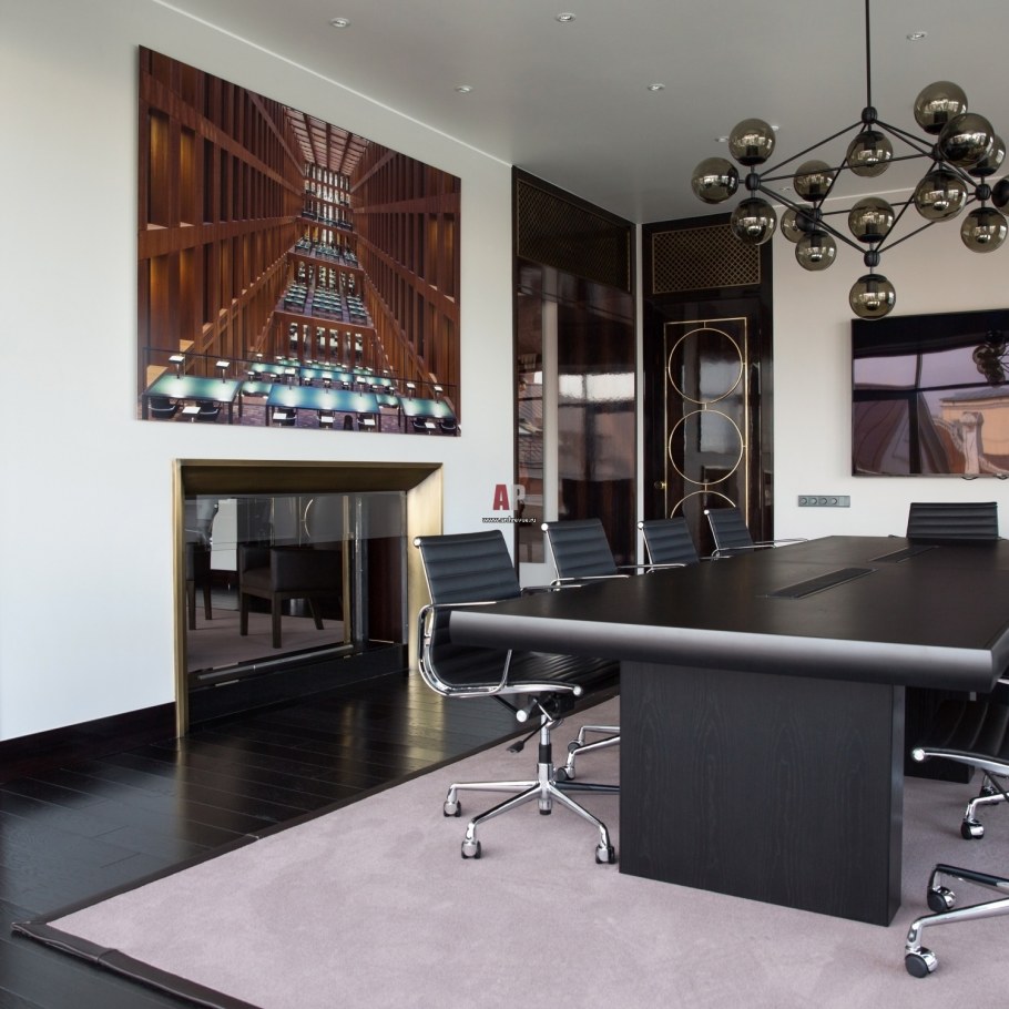 Ар деко интерьер офиса