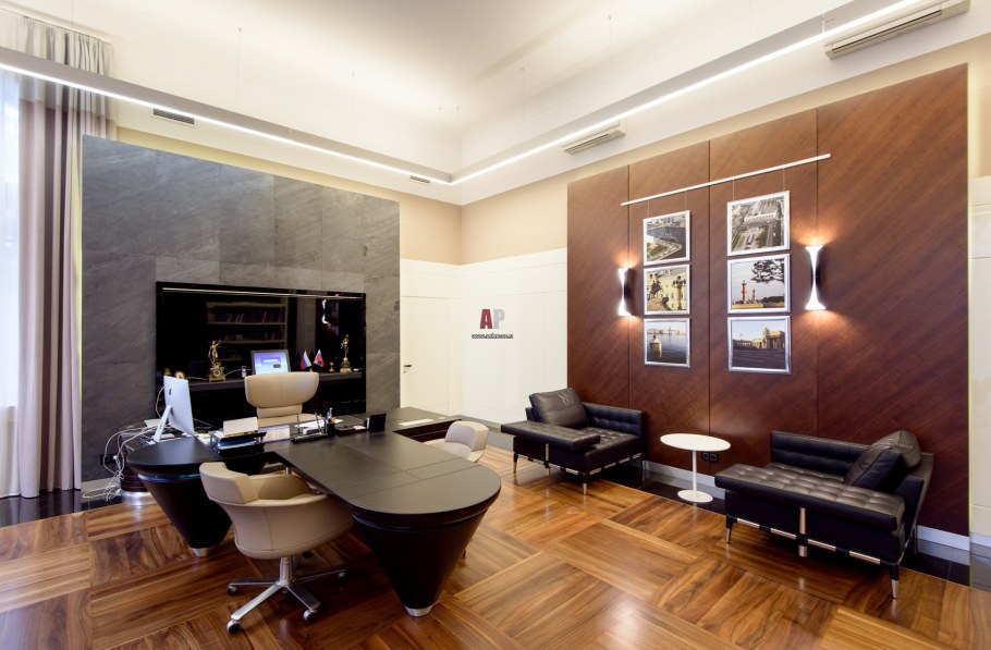 Кабинет директора интерьер