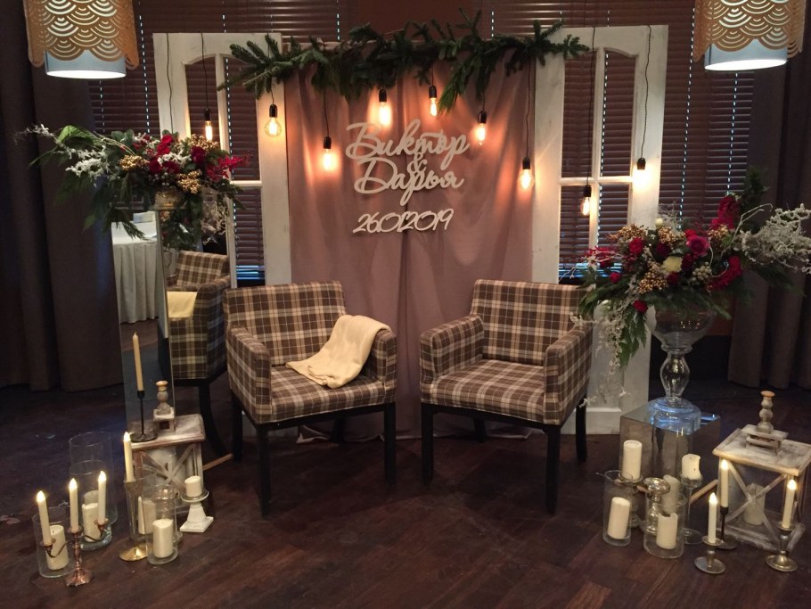 Фотозона в ресторане