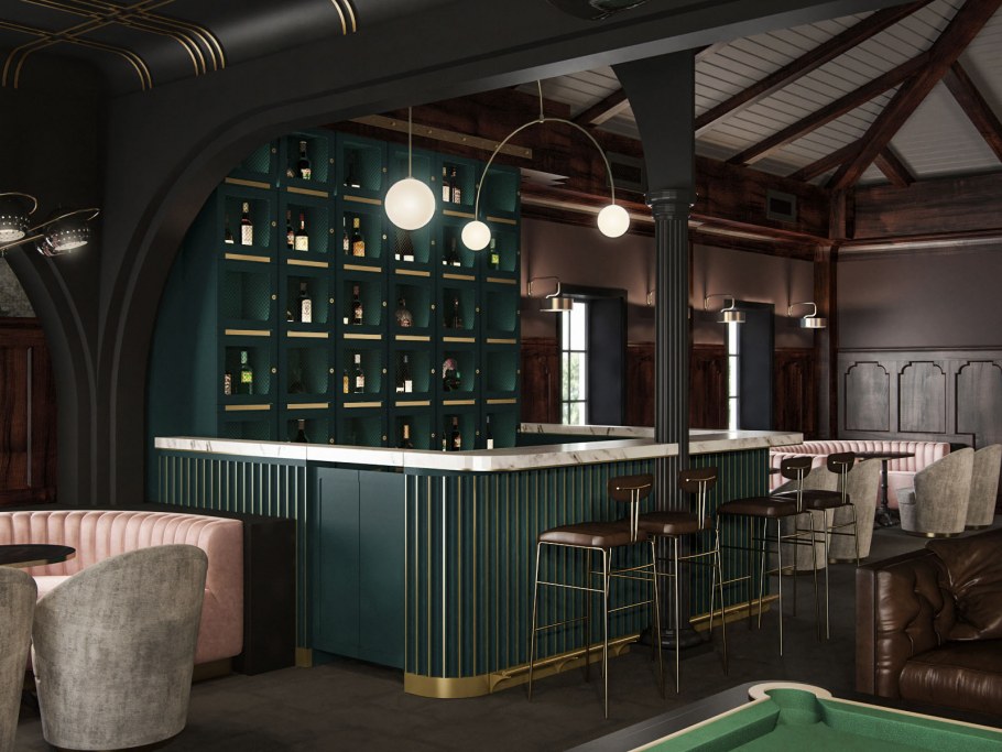 Русский инвестиционный клуб интерьер