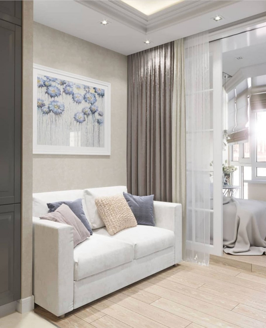 Интерьер двухкомнатной квартиры 60 кв.м