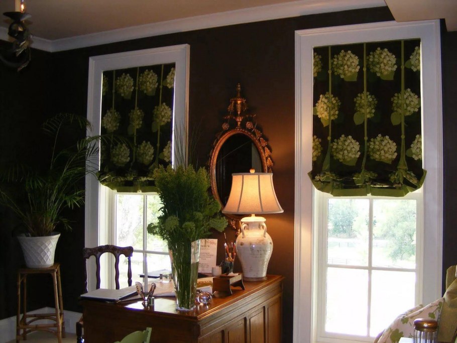 Шторы на узкое окно