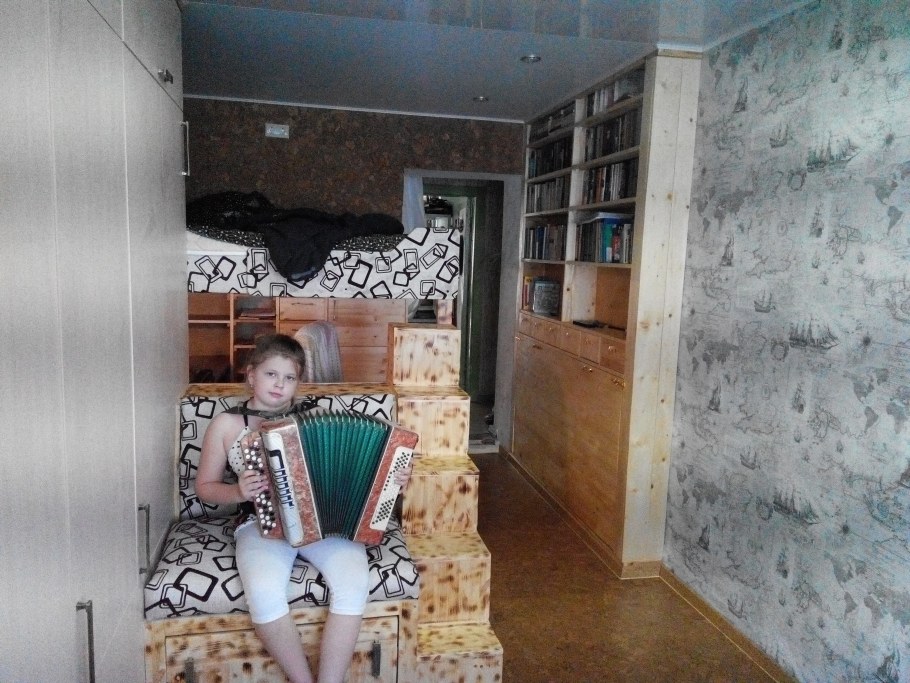 Комната хрущевки плохом