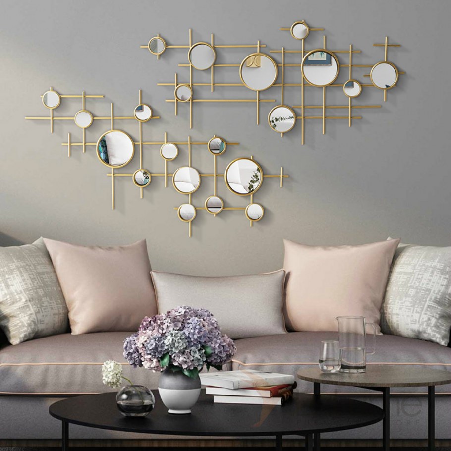 Настенный декор в гостиную