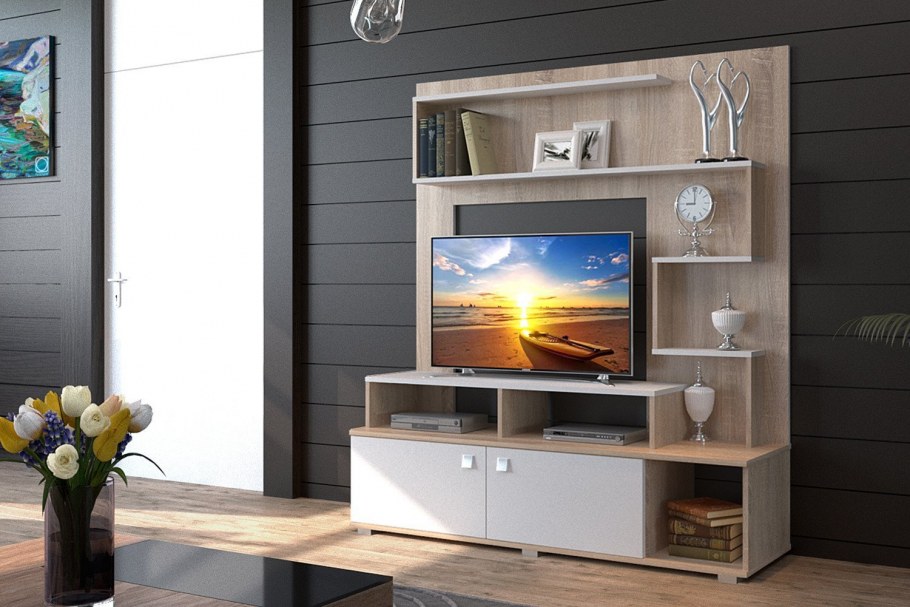 Стенка Юджи дуб сонома