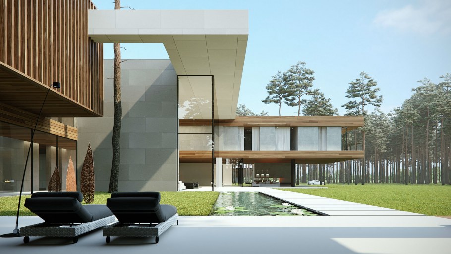 Дизайн проект резиденция Рублево