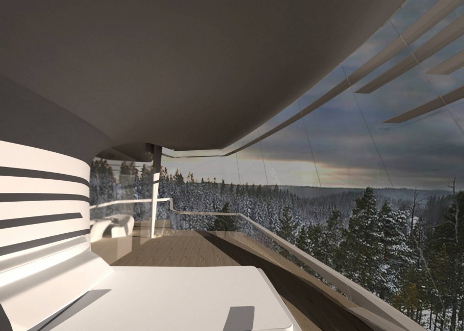 Заха Хадид вилла Capital Hill