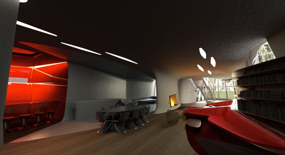 Заха Хадид дом для Доронина