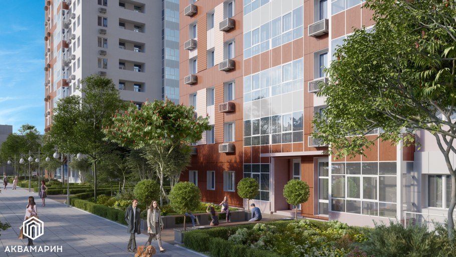 Аквамарин Новосибирск жилой комплекс