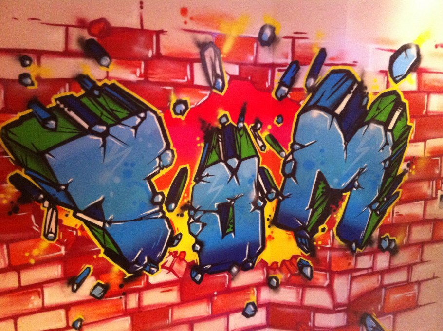 Стильное граффити