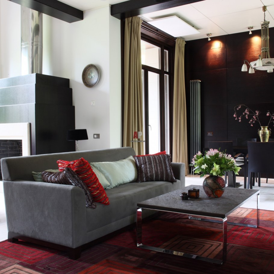 Кухня-гостиная в стиле Фьюжн