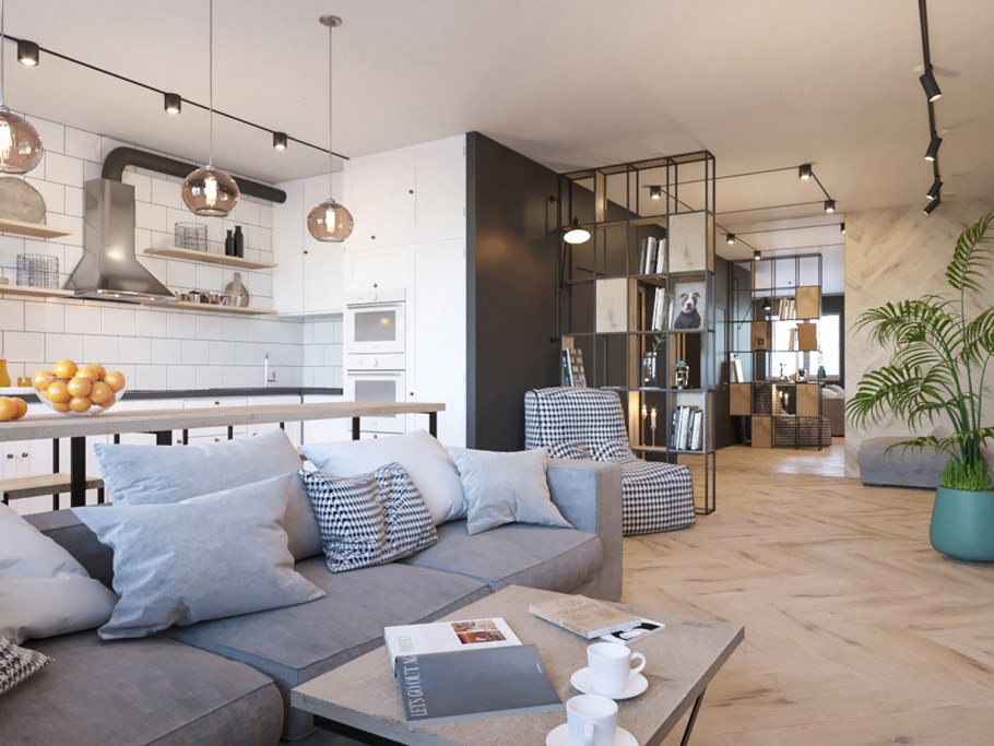 Скандинавский лофт