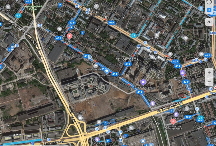 Весна в Лефортовском парке