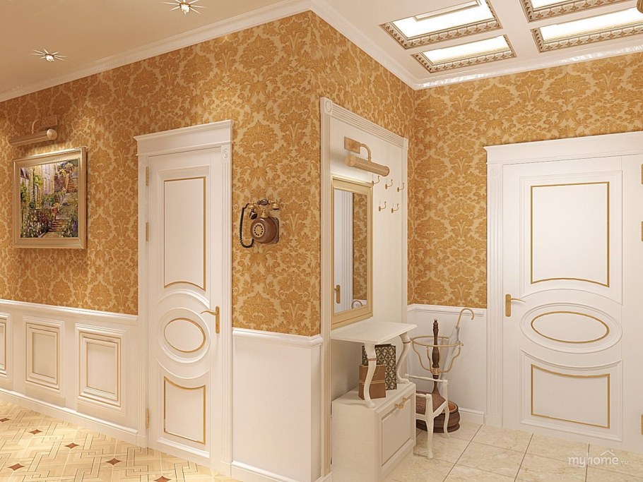 Обои в прихожую