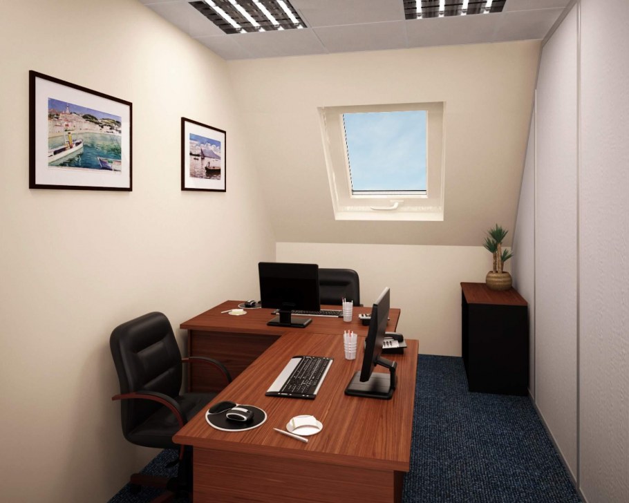 Разбивка в офисе