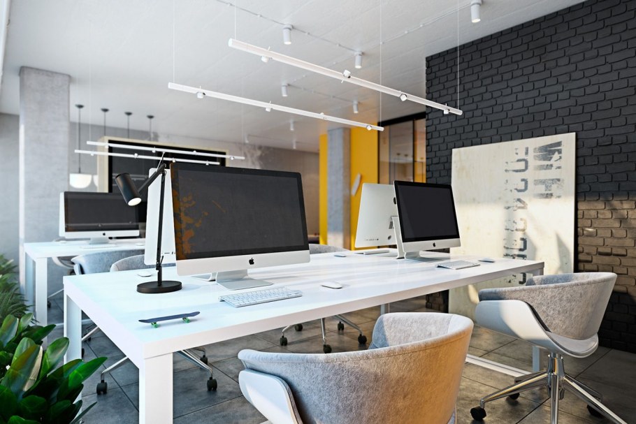 Современный маленький офис