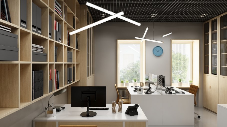 Стиль маленького офиса