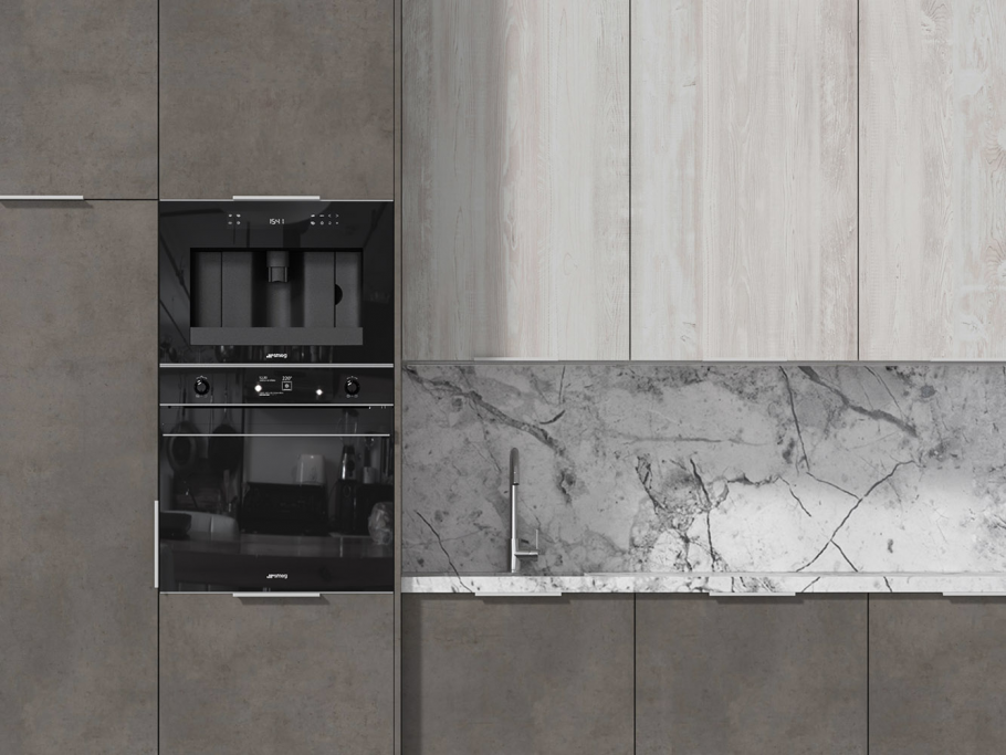 Кухня Эггер Чикаго бетон