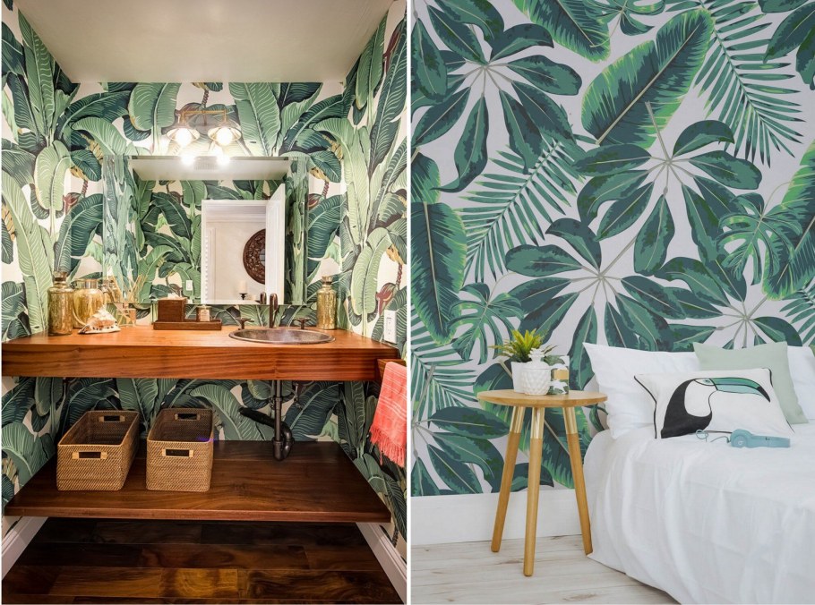 Тропический стиль в интерьере