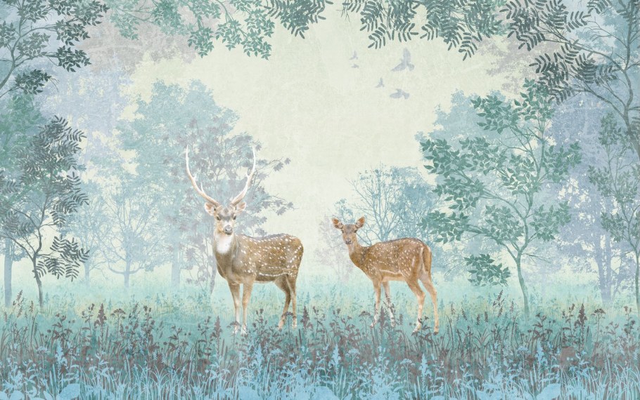 Роспись стен Винни пух