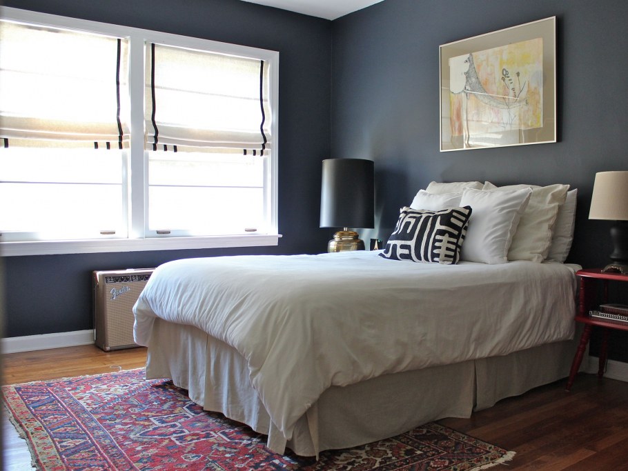 Римские шторы в спальню