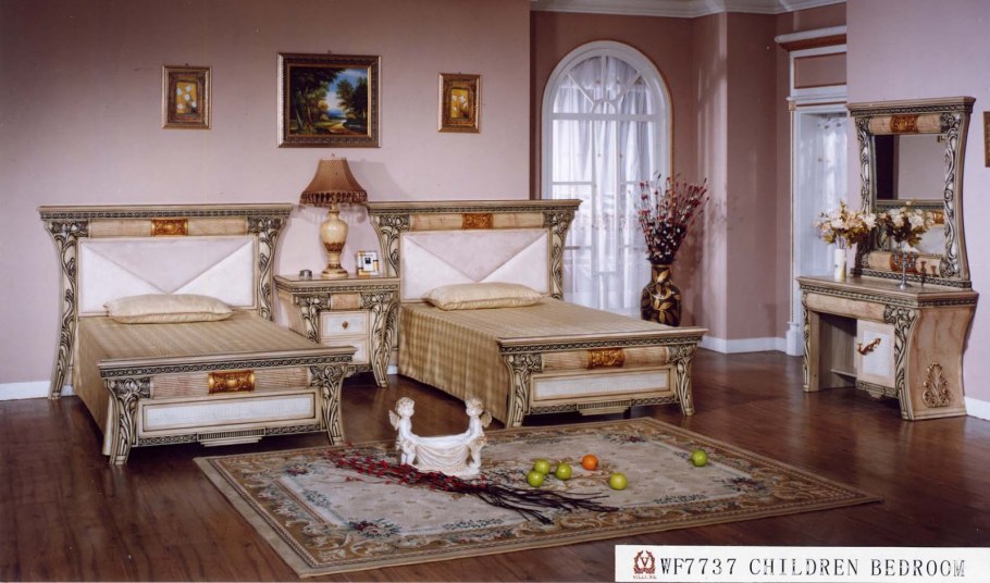 Мебель спальня волна старинная