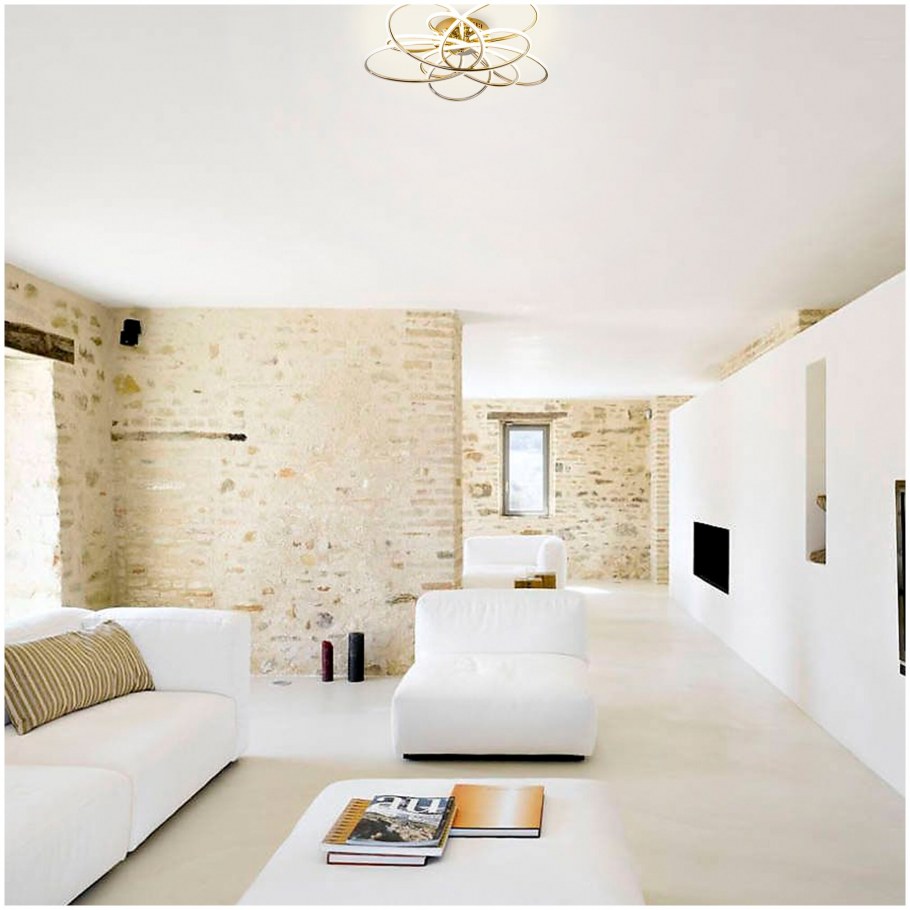 Интерьер гостиной в стиле Минимализм в светлых тонах