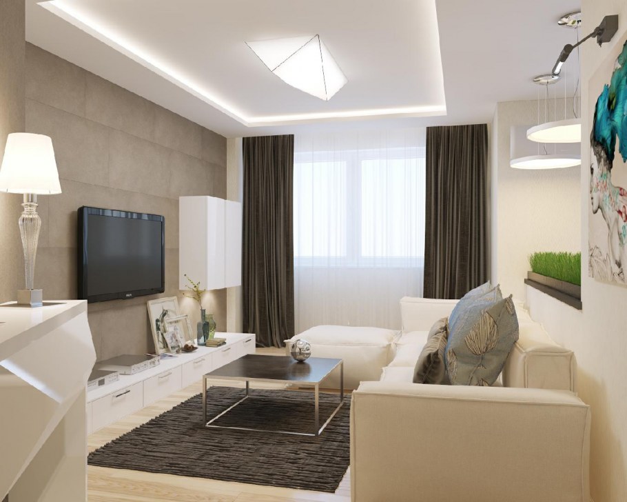 Светлый интерьер Минимализм