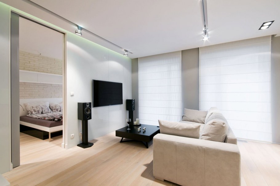 Белый интерьер Минимализм