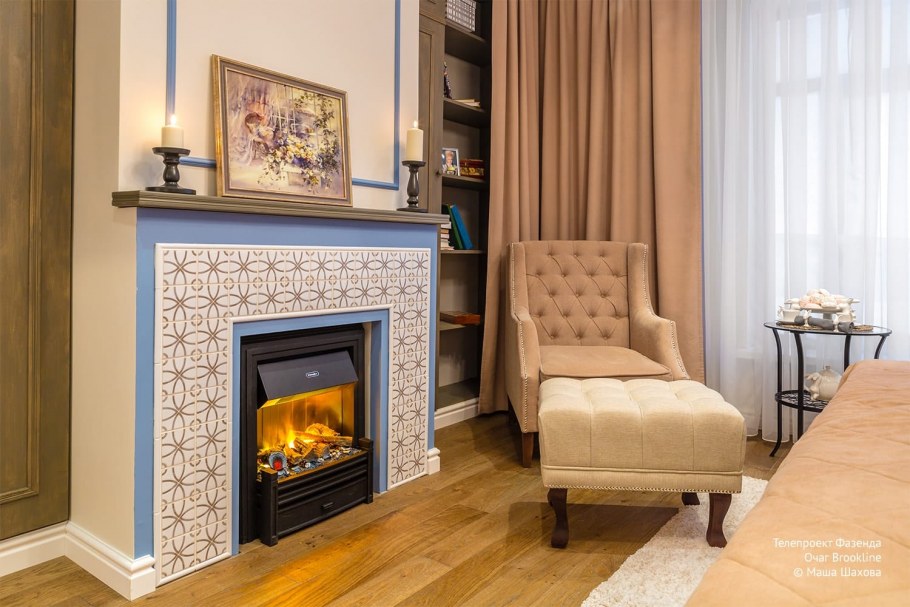 Электрический очаг Dimplex Brookline