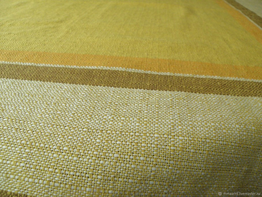 Скатерть под дерюжку