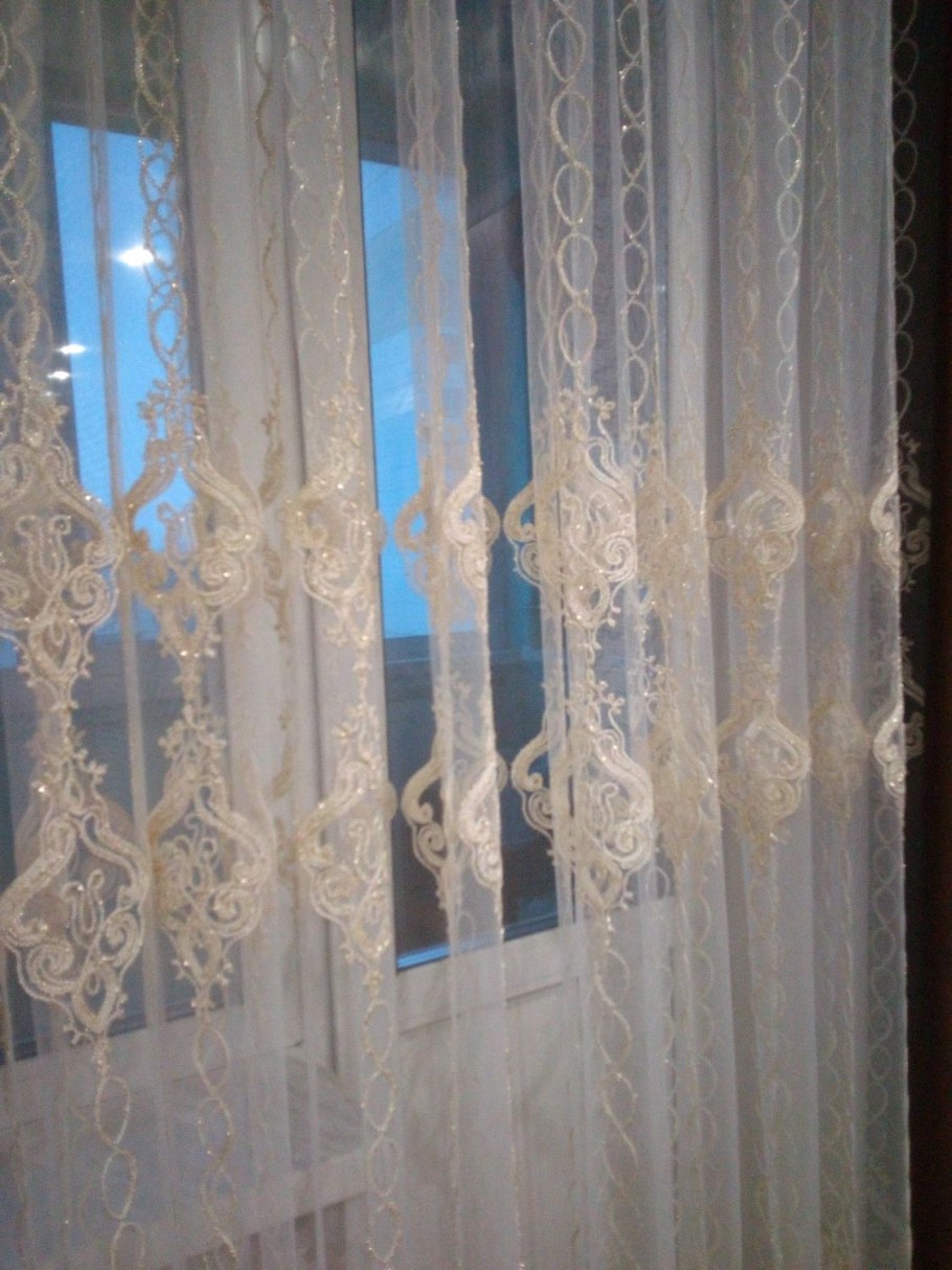 Тюль с провисом