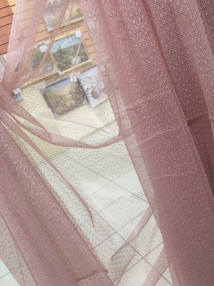 Тюль сетка Ария Rosa