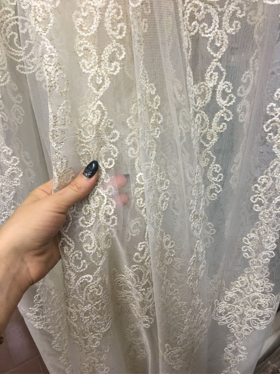 Тюль сетка с вышивкой «Магдалена»