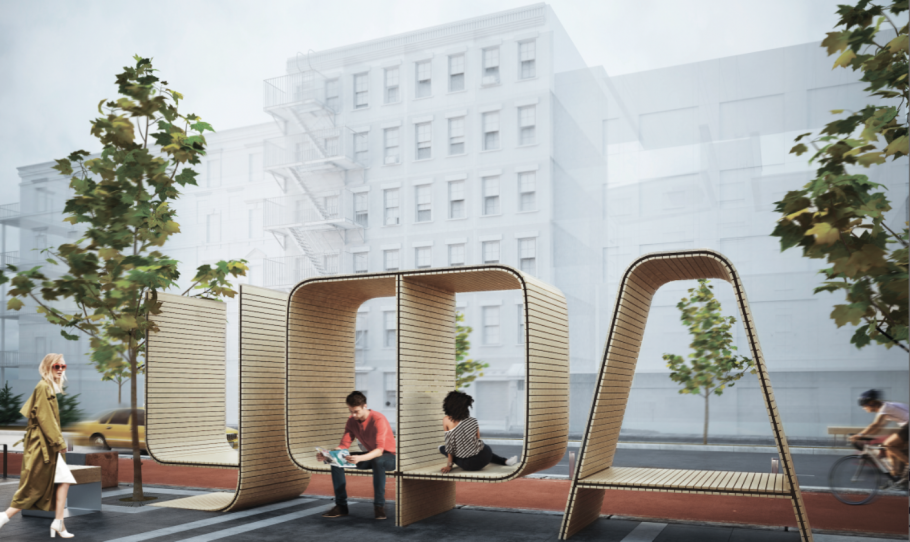 Современные малые архитектурные формы в городской среде