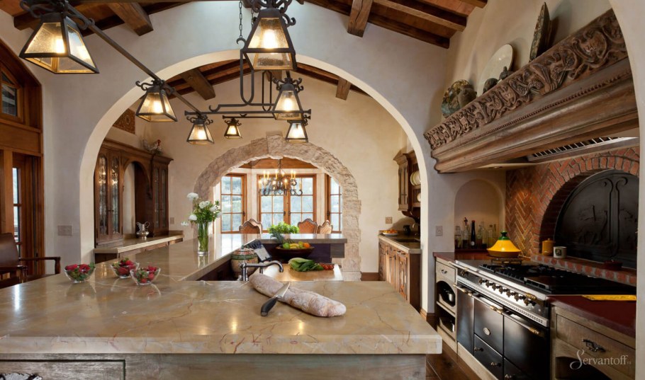 Средиземноморский колониальный стиль кухня