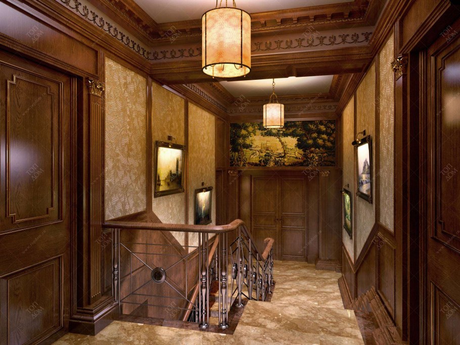 Кабинет в стиле арт деко