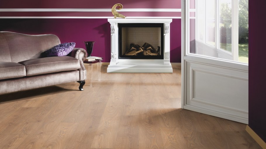 Ламинат ter Hurne дуб октябрь коричневый