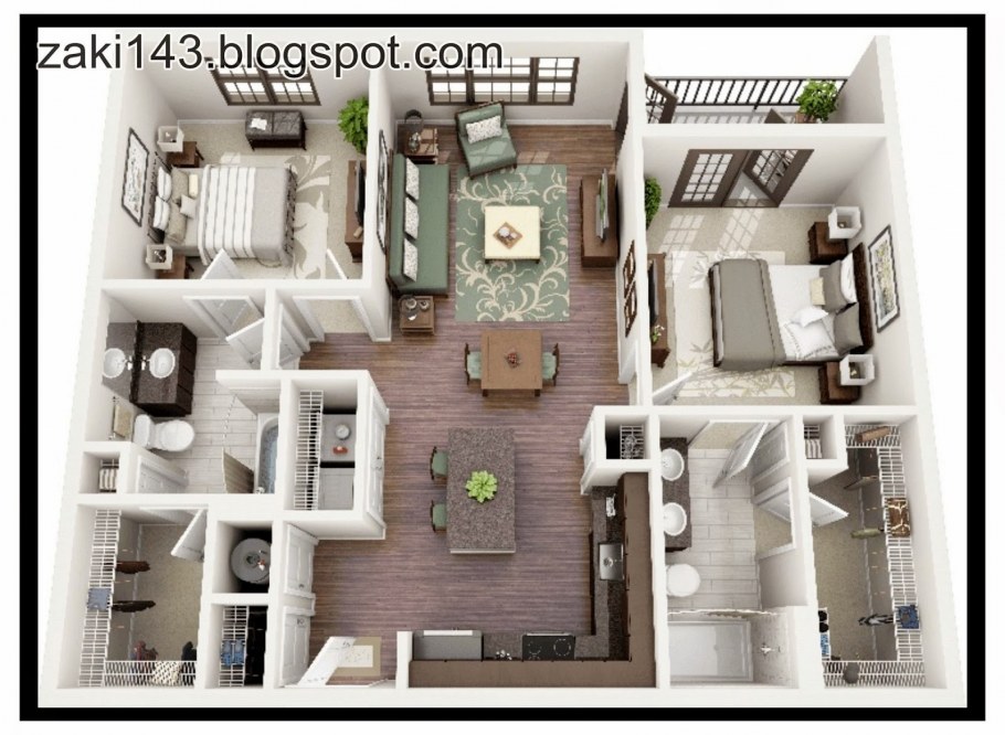 Трехкомнатная квартира план проект