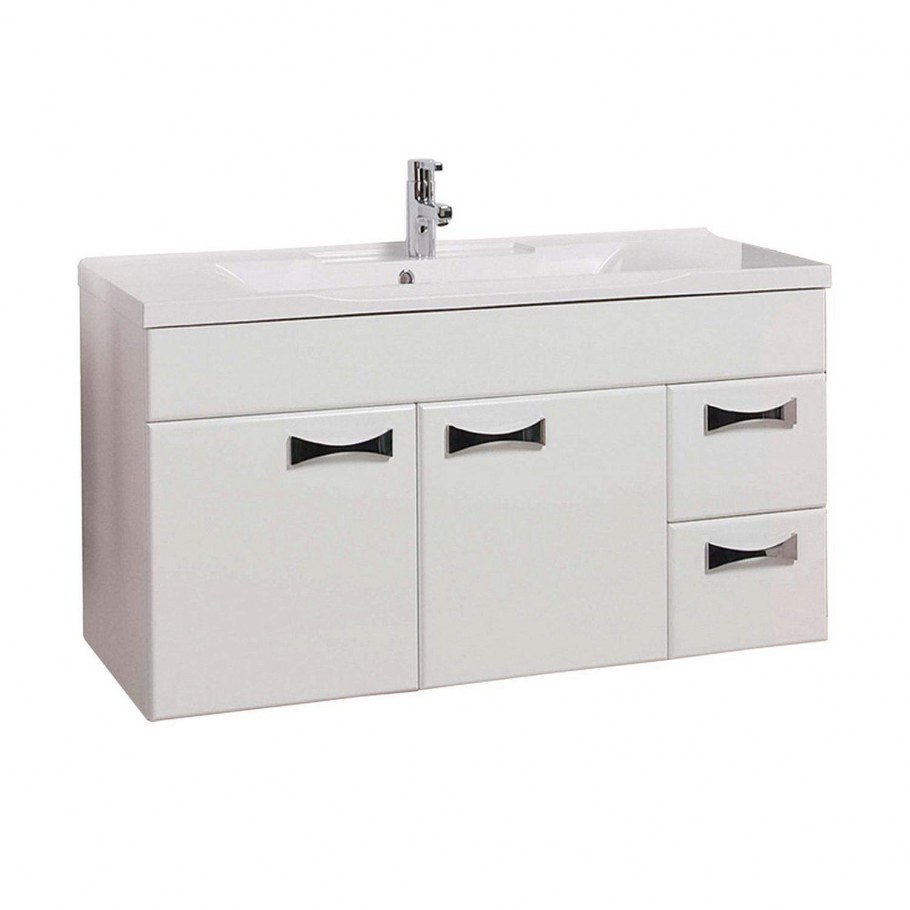 Тумба под раковину Aquaton диор 80 белый 1a167801dr010