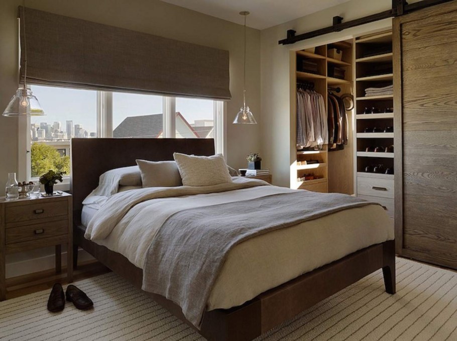 Гардеробная в спальне