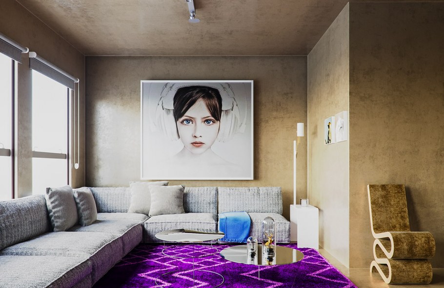 Портреты в интерьере квартиры