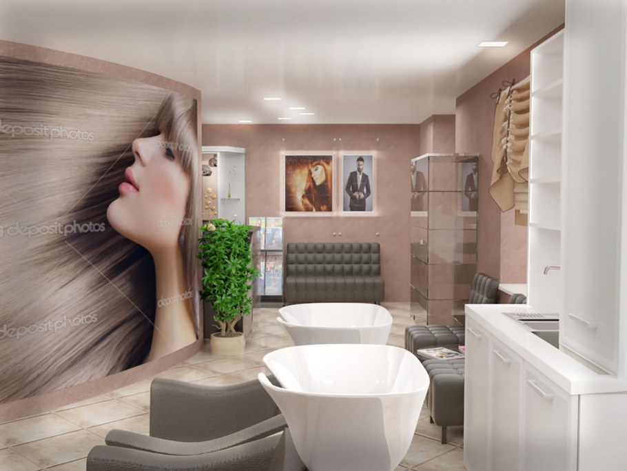 Кафель для салона красоты