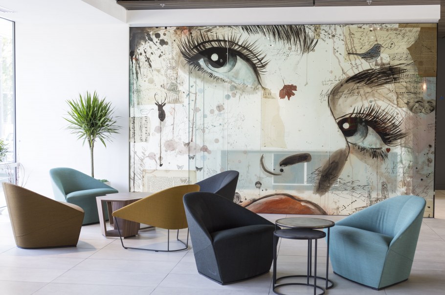 Стильные принты на стекле