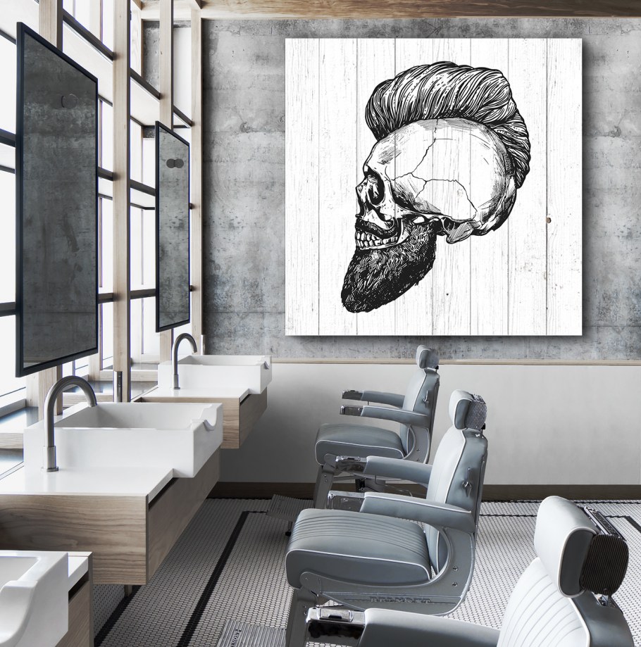 Интерьер барбершопа