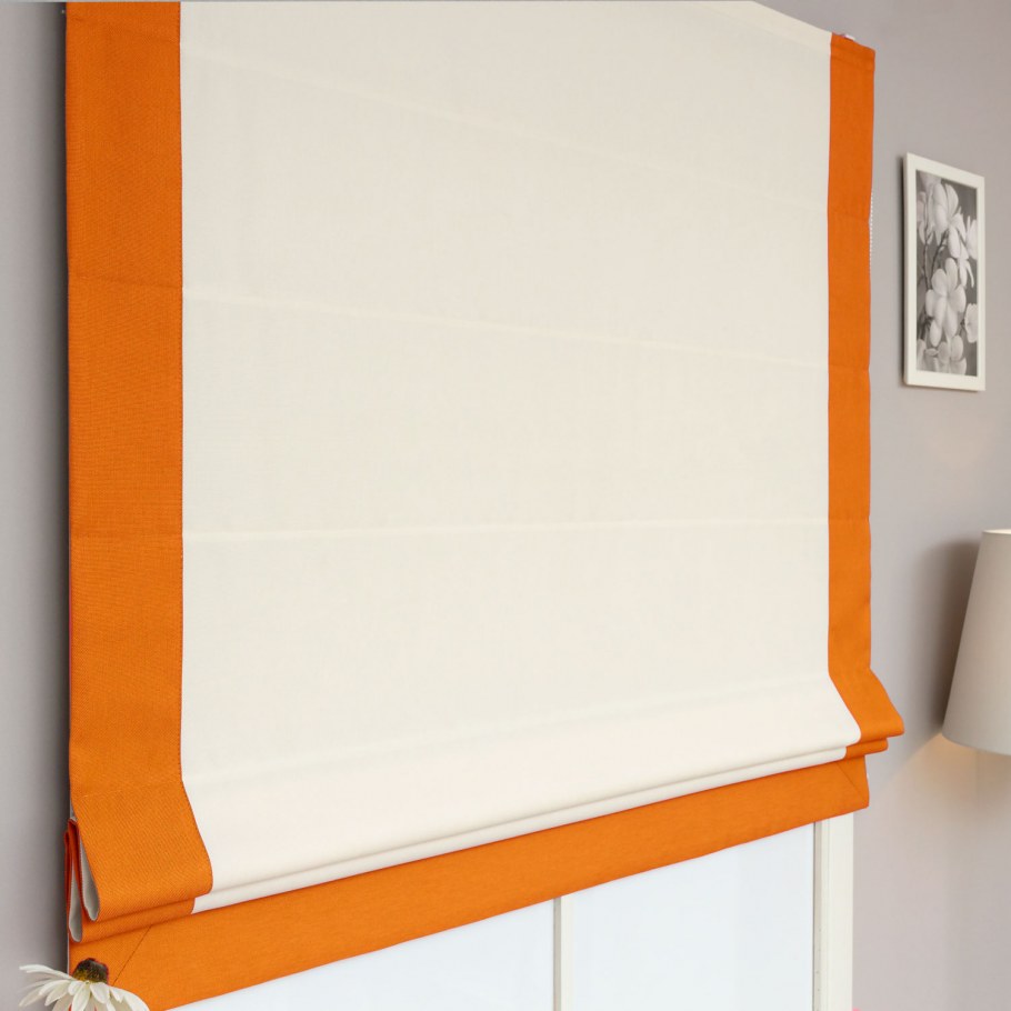 Римские шторы Флэкси желтый