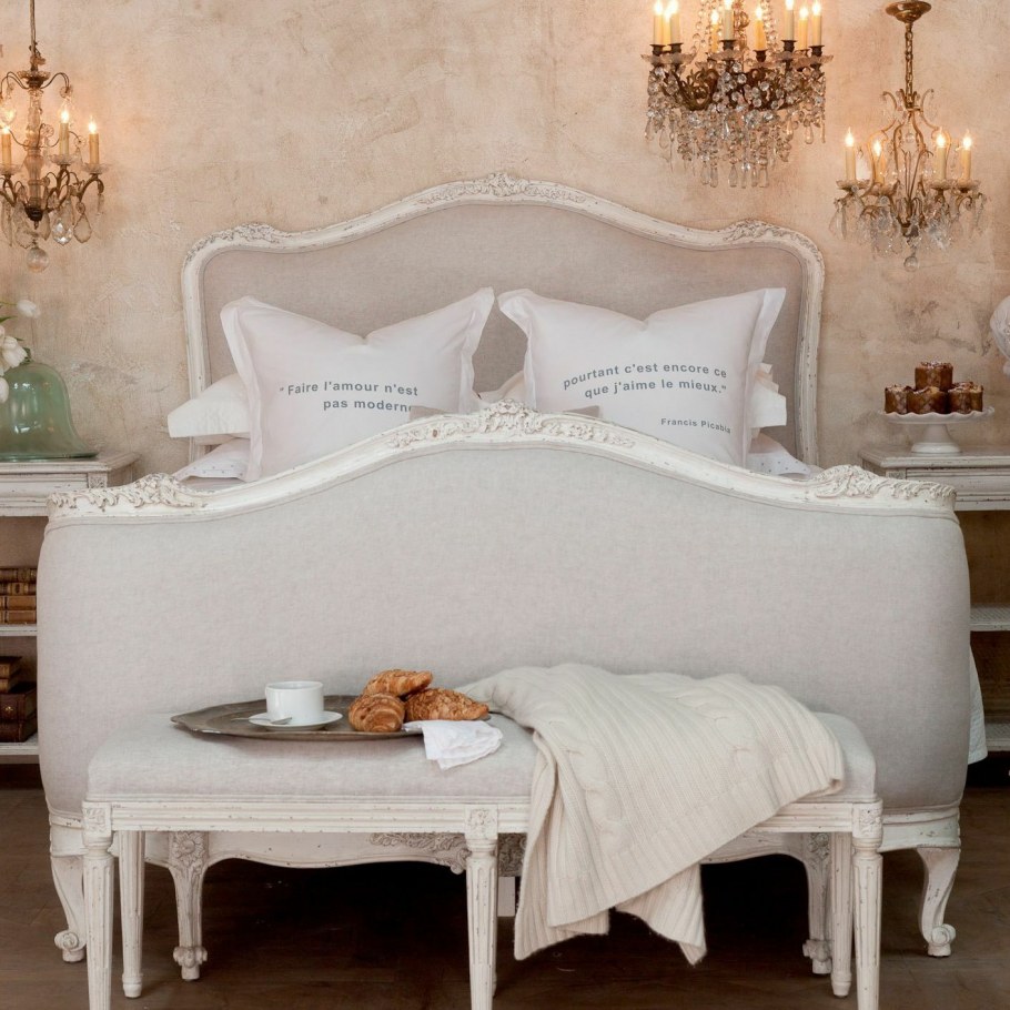 Спальня в стиле французский Шик