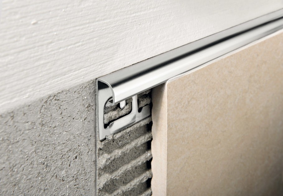 Профиль для плитки нерж. Сталь 9 мм, 2,7 м (к-10нс-2700-001)