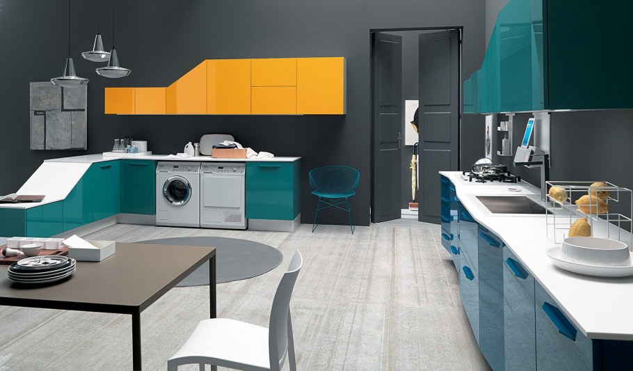 Нестандартный кухонный гарнитур